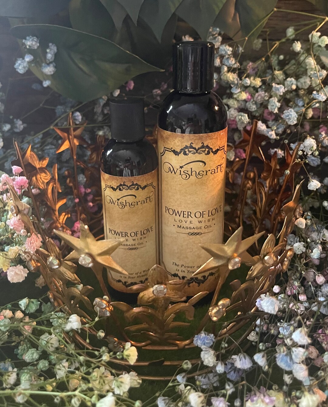 POWER OF LOVE Massage Oil Love Wish Oil Sensual Massage Etsy