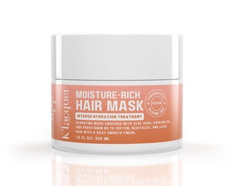 Aloe & Avocado Treatment, Intense Deep Hair Conditioner - Hair Treatment - Damaged Hair - Hair Products - Deep Conditioner