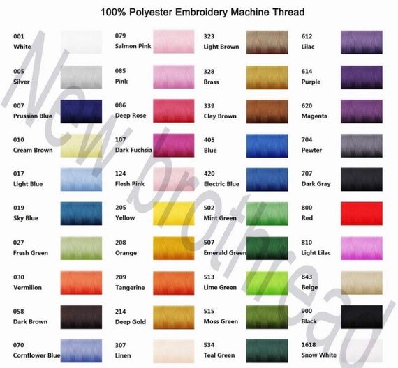 Simthread Polyester Embroidery Thread 4 Shades of Purple Lilac Magenta 550Y  40wt