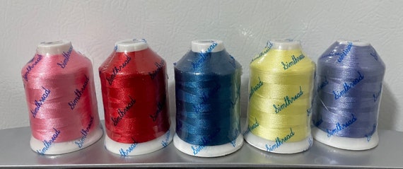 Polyester Embroidery Machine Thread, 40 WT, 550-2750 Yards
