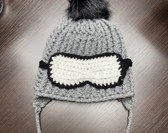 Ski Goggle Hat - Etsy