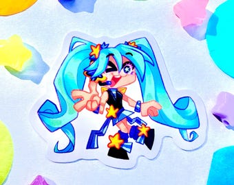 Pegatina de Hatsune Miku
