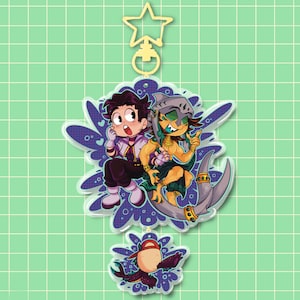 Foolish & Vegetta QSMP Keychain