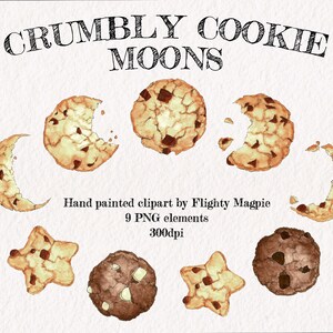 Cookies Download Baking Milk Bottle American Dessert Chocolate Chip Cookie Watercolor Milk and Cookies Clipart Instant Download