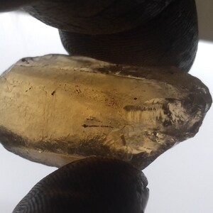 Facet grade citrine rough.  Medium Orange