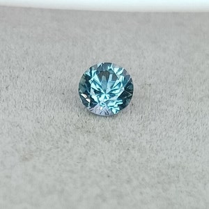 Montana sapphire.  Rock creek Montana sapphire.  0.88ct. Faceted loose American gemstone.