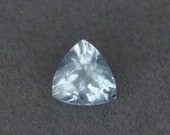 Colorado aquamarine. Mt Antero aquamarine. Faceted loose American gemstone