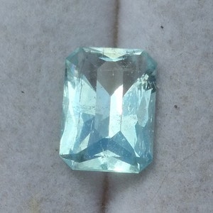 Colorado aquamarine.  Mt Antero aquamarine.  2.38ct. Custom Cut in Colorado.  One of a kind.  Gorgeous American gemstone.