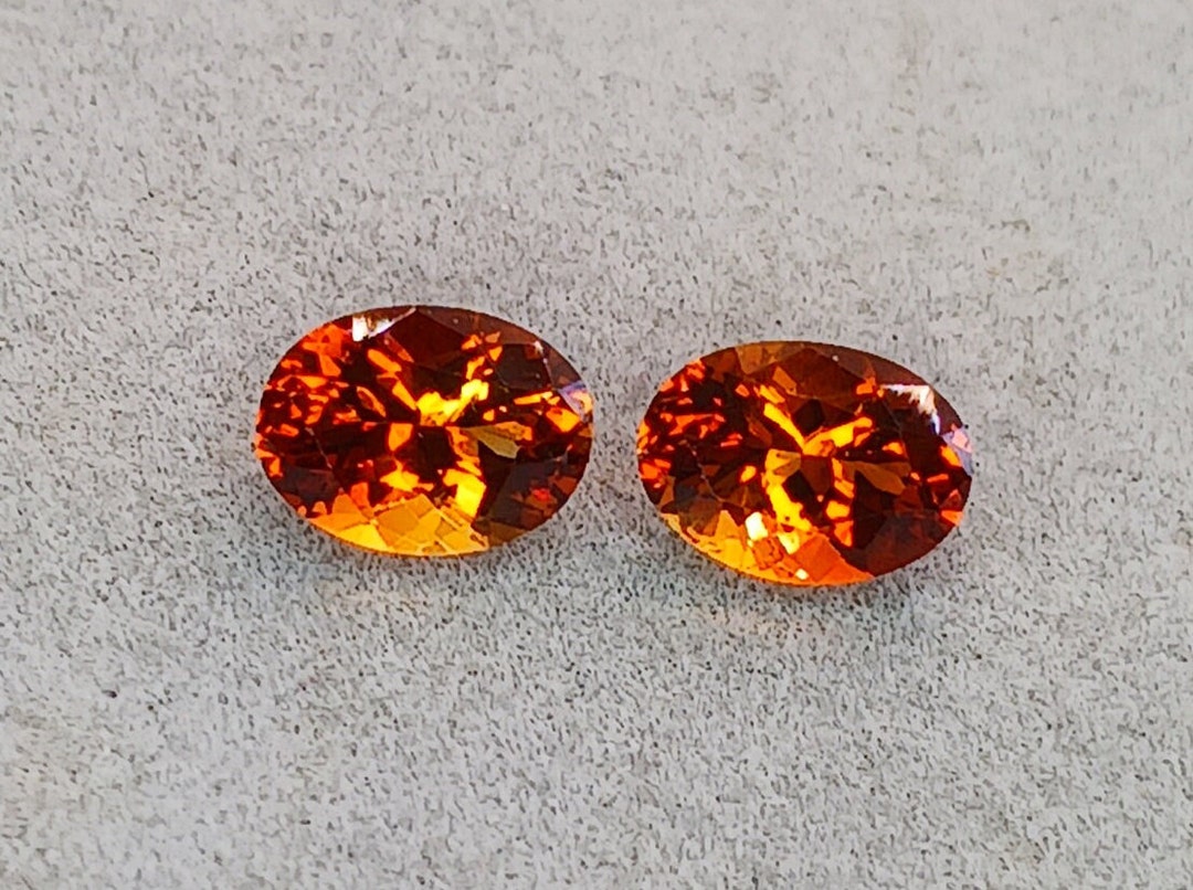 Natural Madeira Citrine 9x7mm Emerald Cut – VVS, 2.01-2.25 Carats – From Brazil