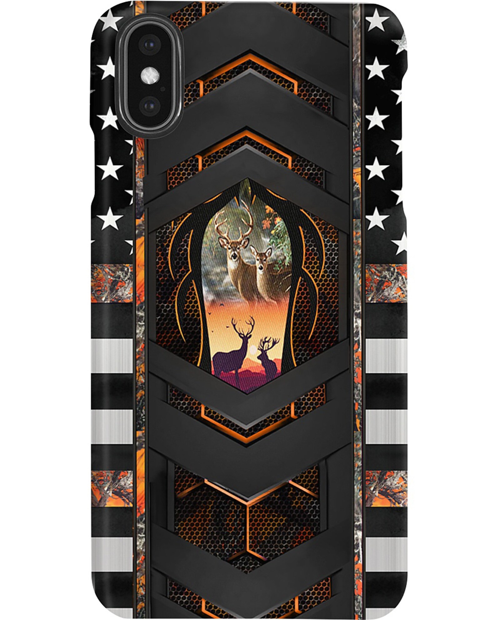 Deer Hunting Flag Phone Case For iPhone Samsung 11 11 Pro Pro Etsy