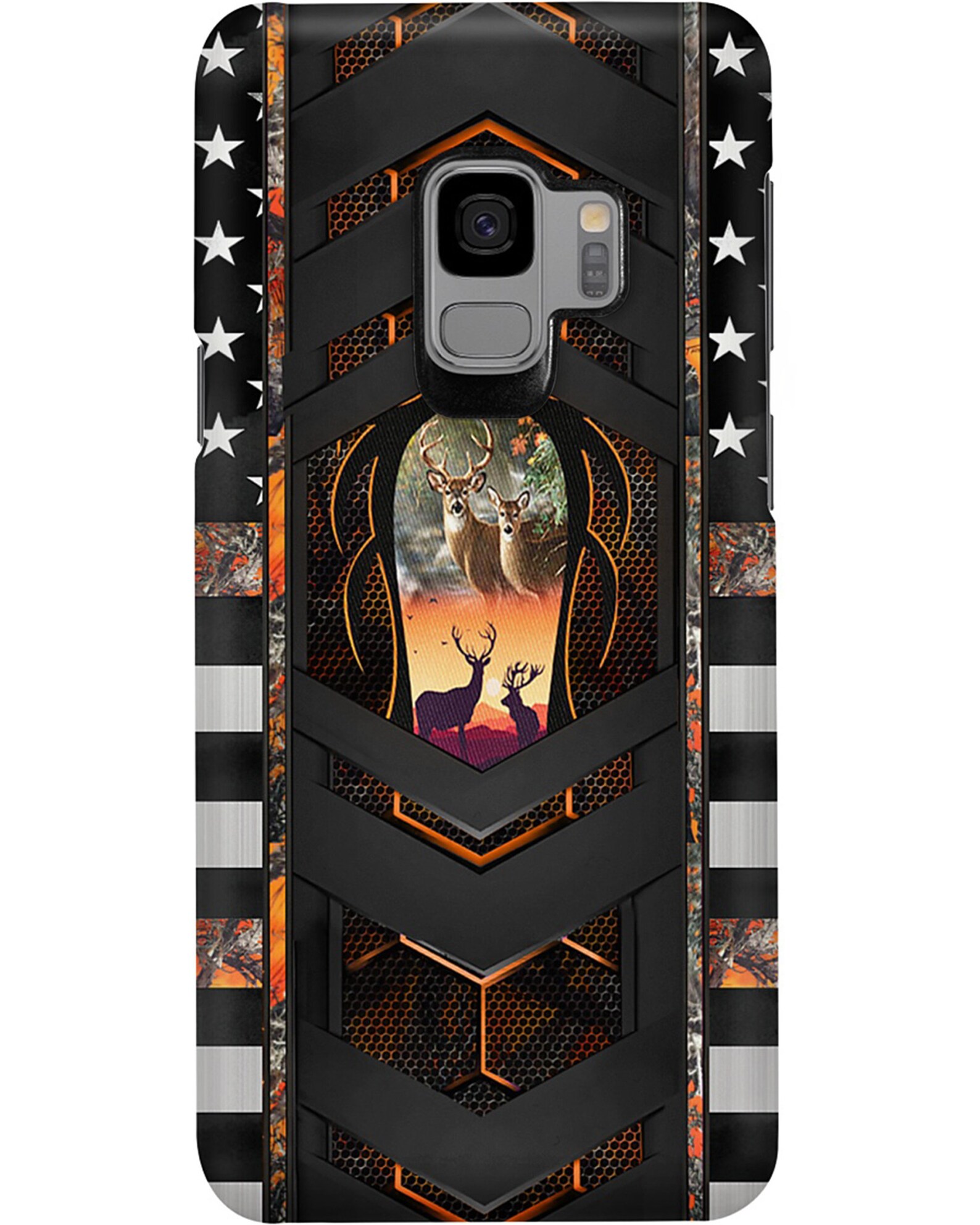 Deer Hunting Flag Phone Case For iPhone Samsung 11 11 Pro Pro Etsy