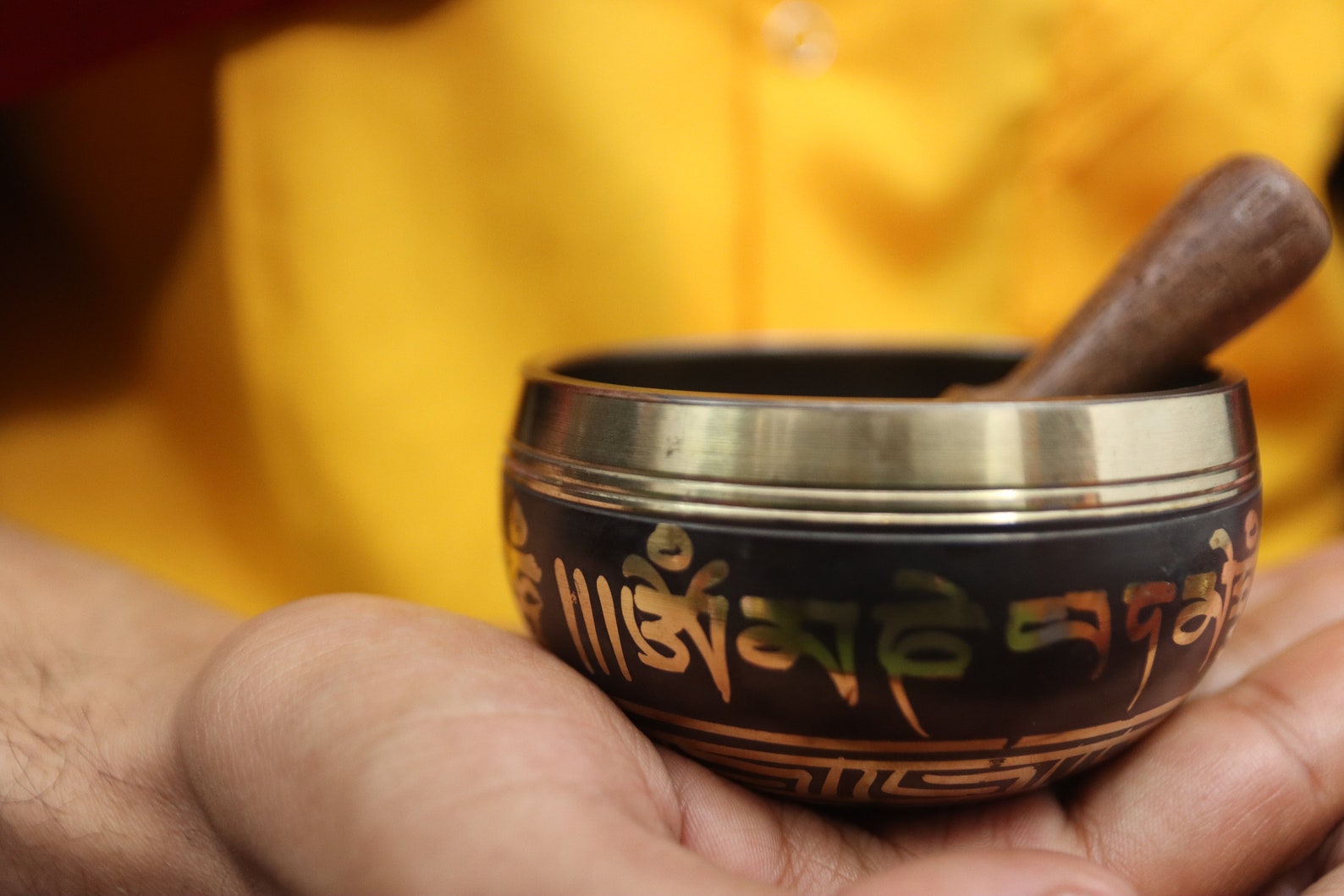 Blessed Spiritual Mantra Singing Bowl 3 inches Tibetan Etsy