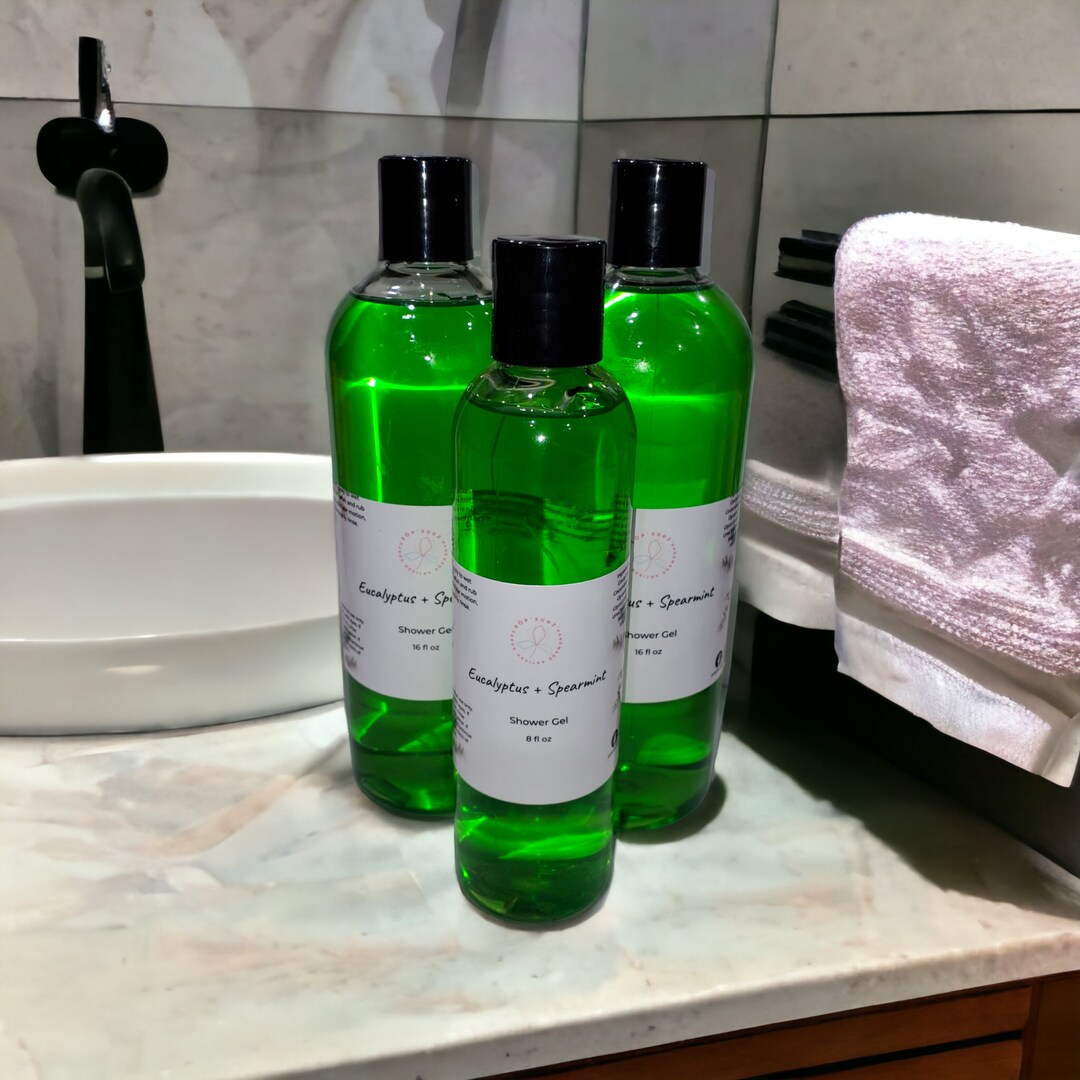 Eucalyptus Spearmint Shower Gel Etsy