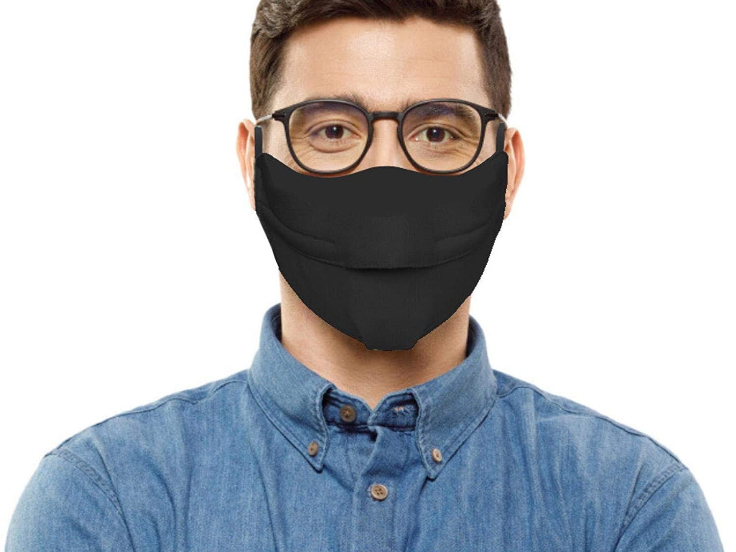 AntiFog Mask_ Breathable Best For Glasses Wearers Etsy