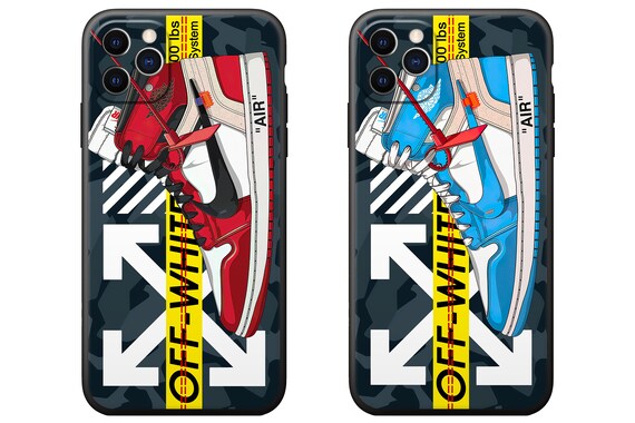 Hypebeast 0ff White X Aj Nike Iphone Case 13pro Max 13 13pro Etsy