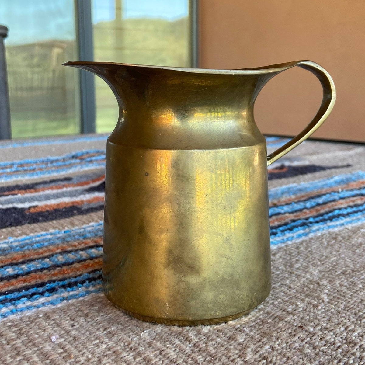 Etsy, Vintage Brass Pitcher