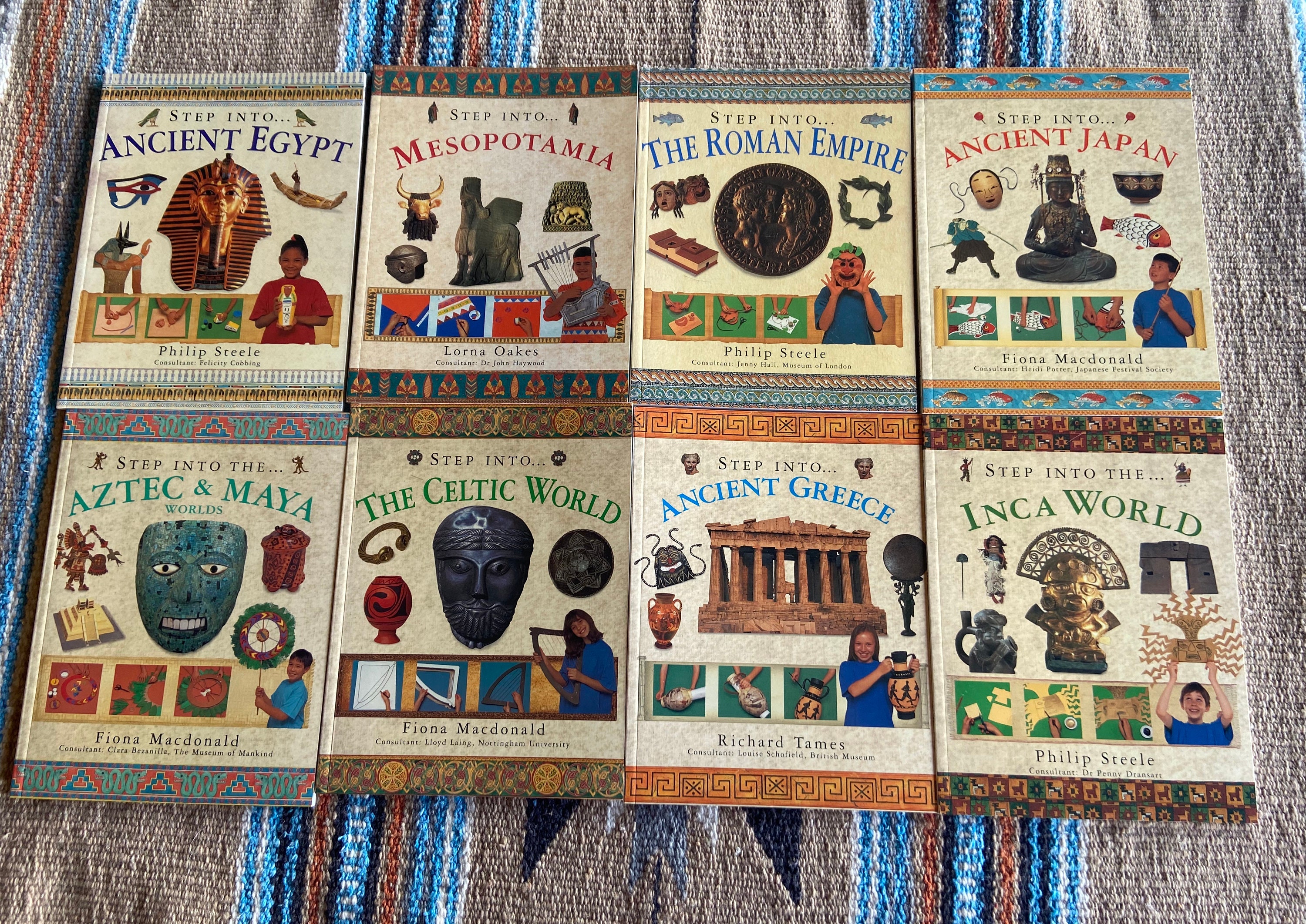 8 Books Step Into the Celtic World Aztec & Maya Romaine - Etsy