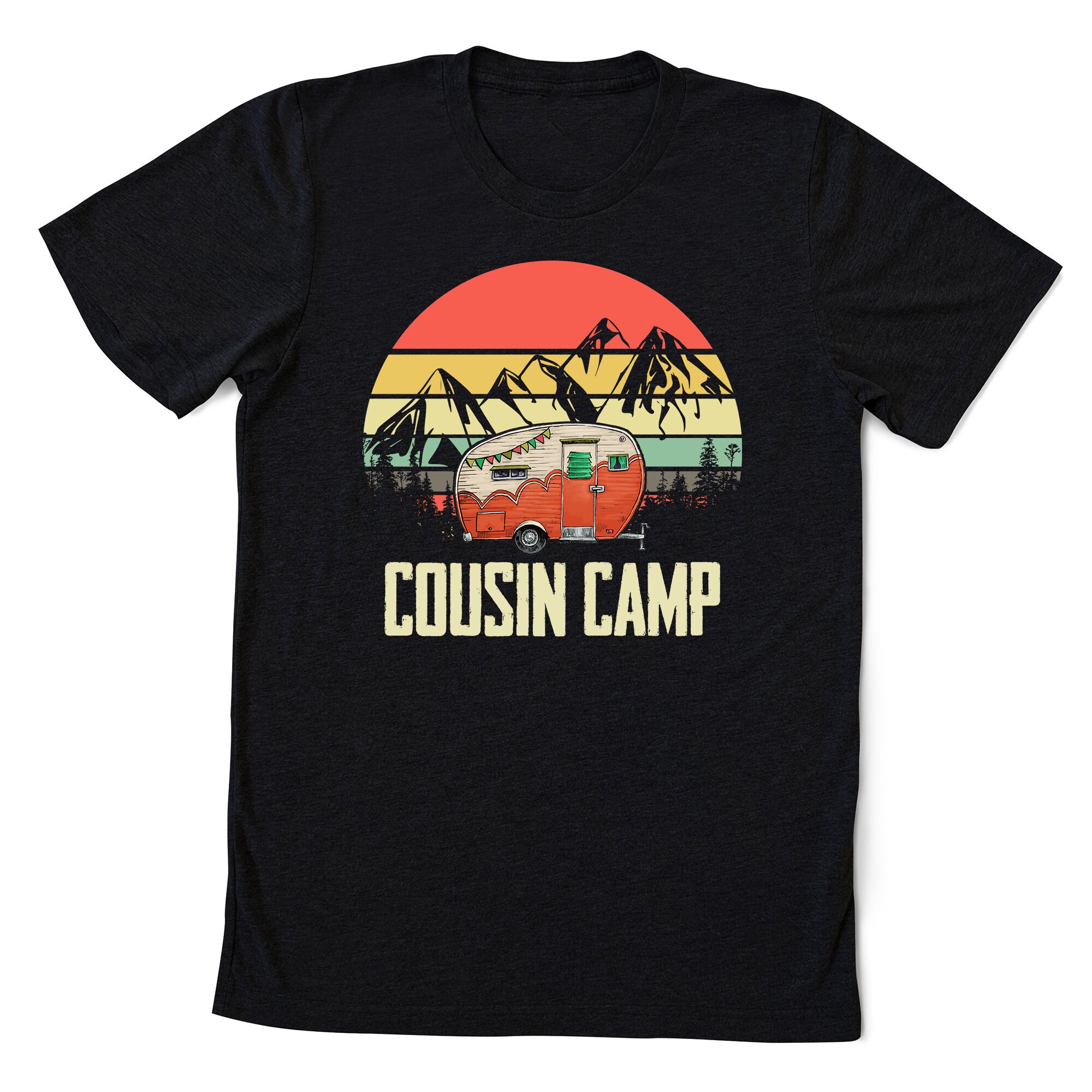 Cousin Camp TShirt Vintage Family Camping Gift Etsy
