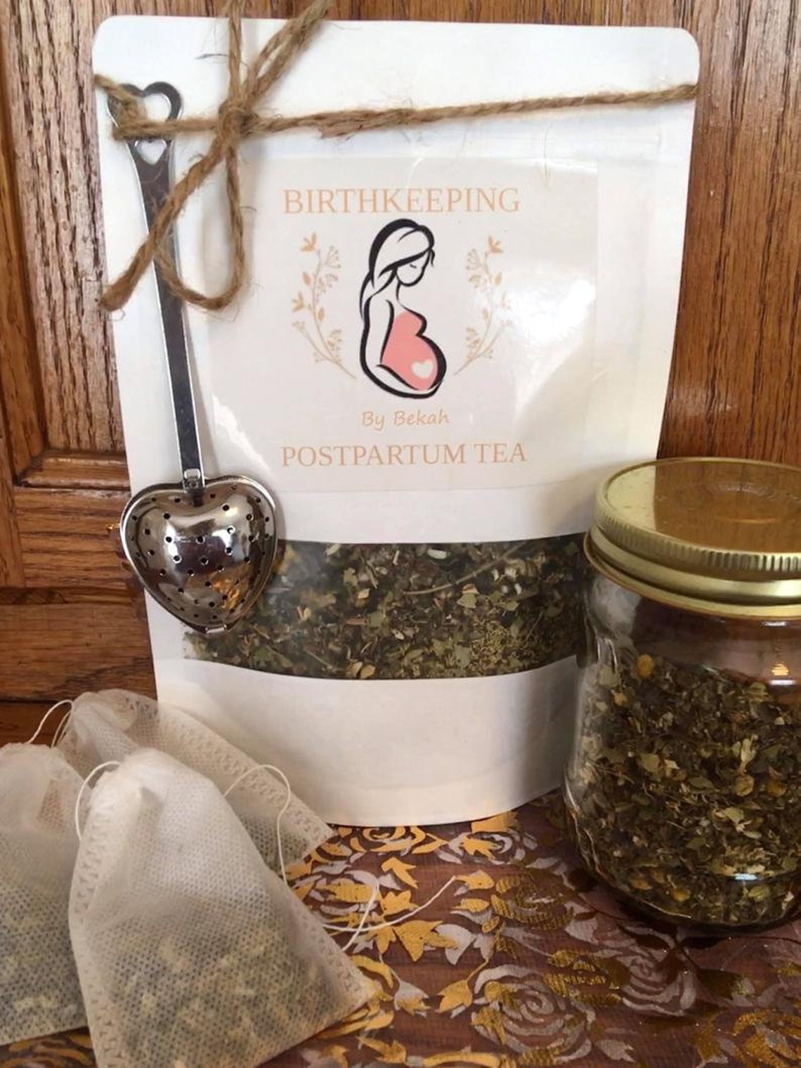 Postpartum Tea Organic Fourth Trimester Tea Postpartum Etsy