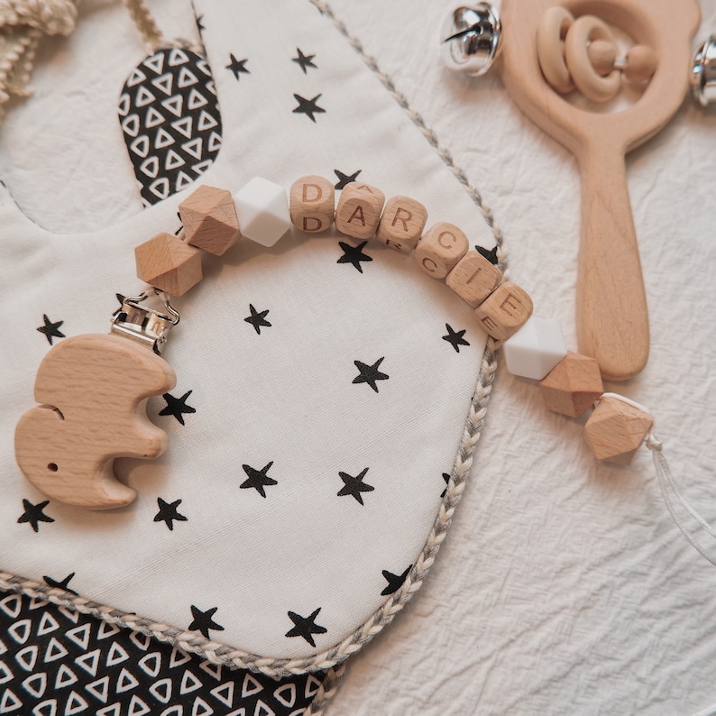 Coffret personnalisé pour bébé, cadeau nouveau-né, coffret cadeau baby shower, cadeau bébé unisexe, cadeaux faits main pour bébé, cadeaux future maman, cadeau grossesse image 4