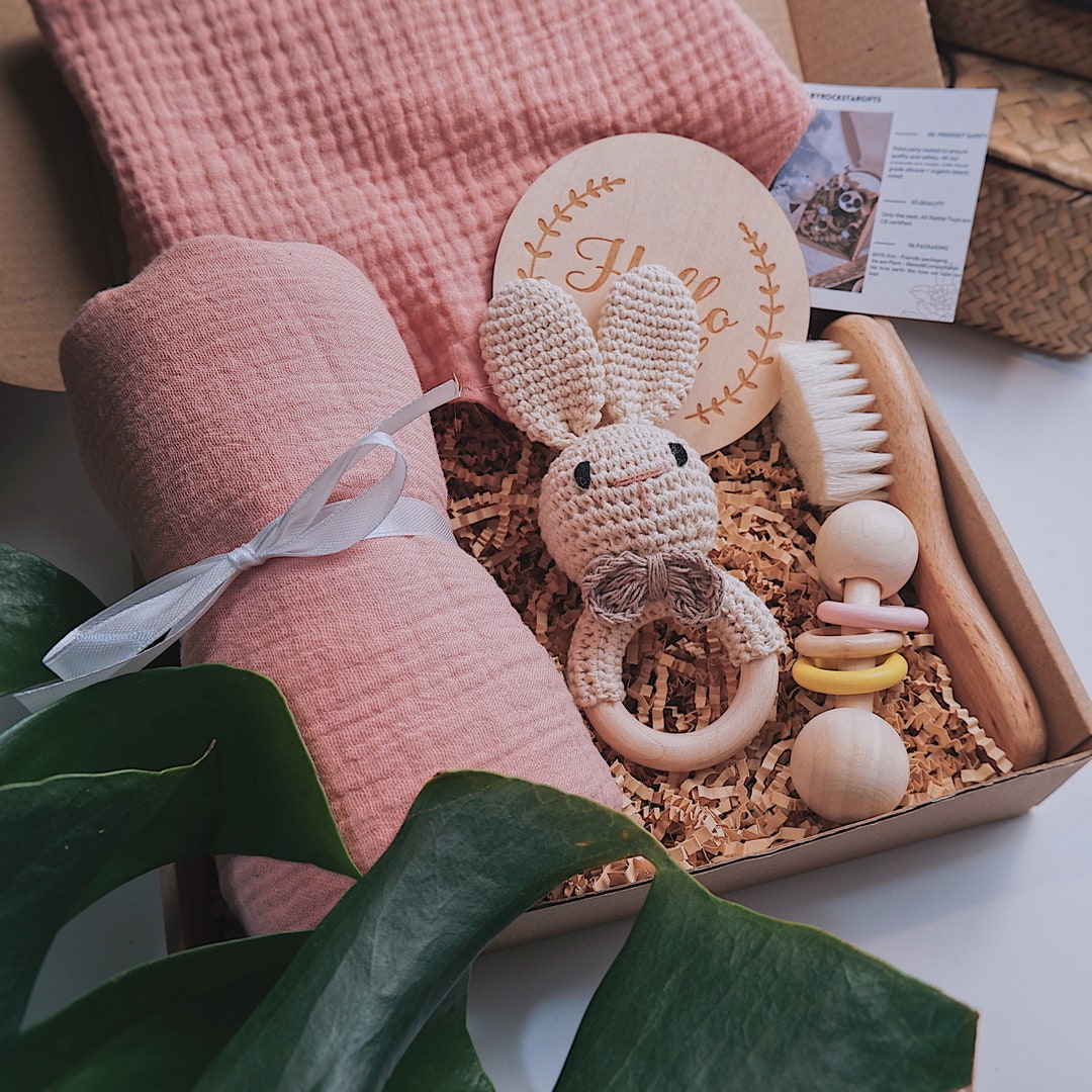 Baby Gift, New Born Baby Gift Box, Baby Shower Gift Set, Baby Girl