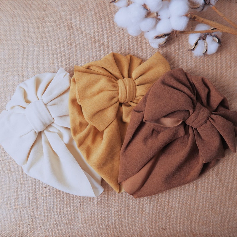 Turban Hats, Bow Hat, Baby Turbans, Toddler Turbans, Baby Shower Gifts, Newborn Hat