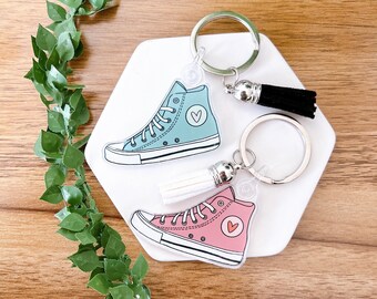 little converse shoe keychains