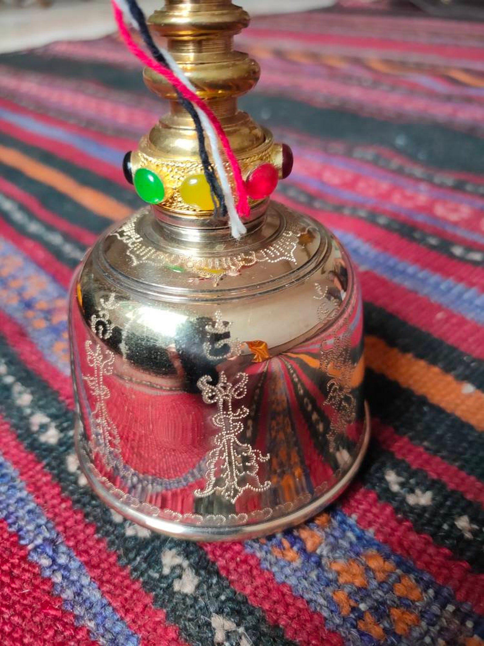 Engraved Sound Healing Bell Etsy