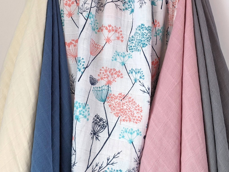 Double gauze fabric apparel fabric light cotton pink fabric cotton fabric by the yard Shannon fabrics muslin fabric fabric for baby