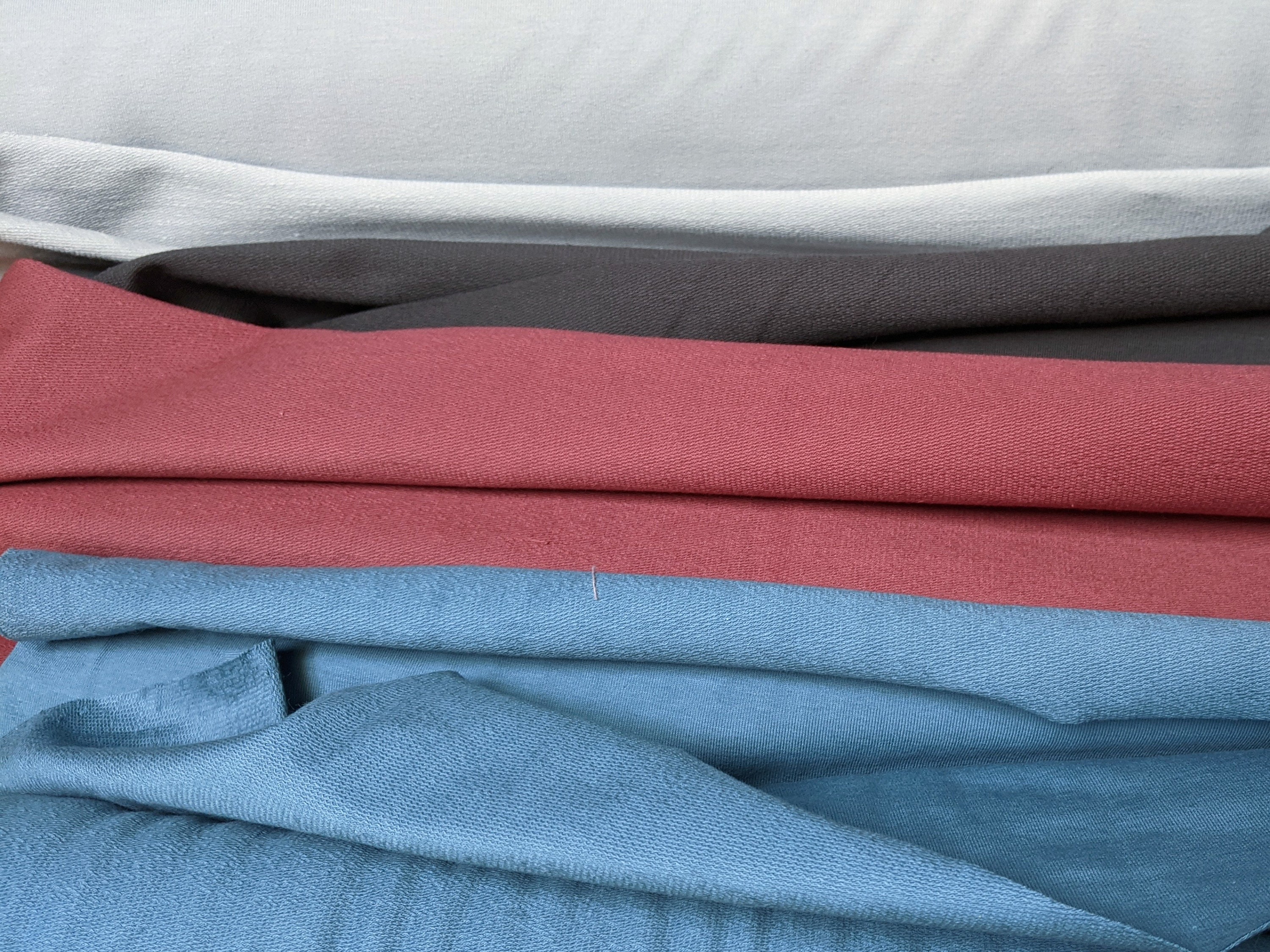 Cotton French terry fabric by the yard Robert Kaufman fabric Etsy