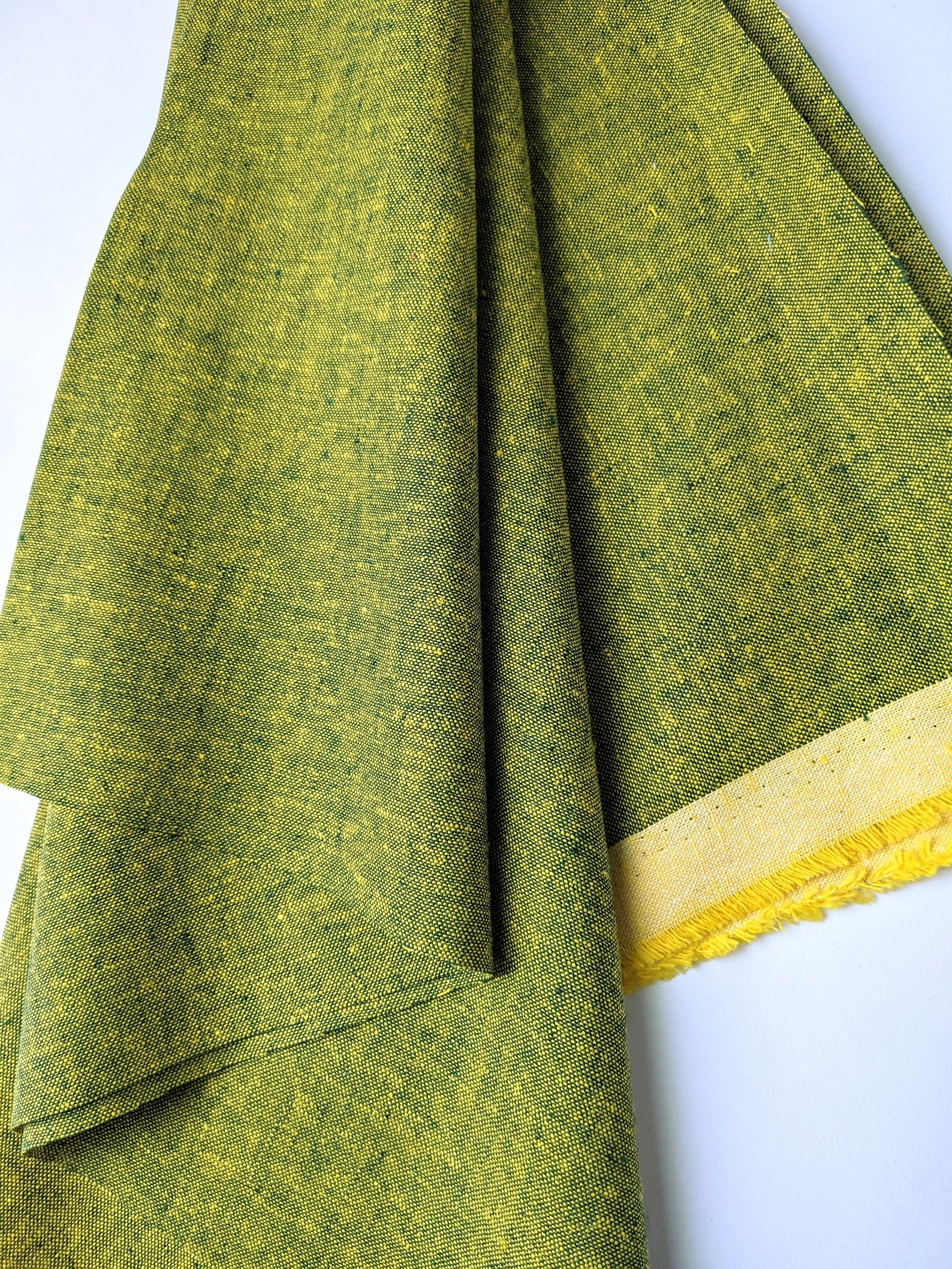 Essex Linen Cotton Linen Blend Fabric by the Yard Yarn Dyed Etsy