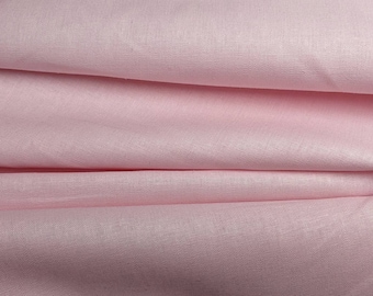 Essex linen fabric, Cotton linen blend, Robert Kaufman, Linen by the yard, Pink linen fabric, Quilting fabric, Embroidery fabric