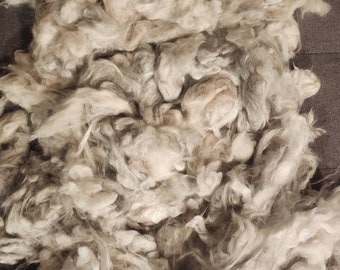 Washed Multi-Colored Angora Rabbit Wool