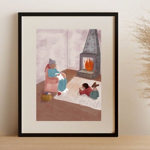 Children&#39;s Wall Art Boy, Nursery Decor, Kids Room Art, Children&#39;s Room Art, Decoration for Kids Bedroom, Kid Bedroom Prints, Cozy Room Decor