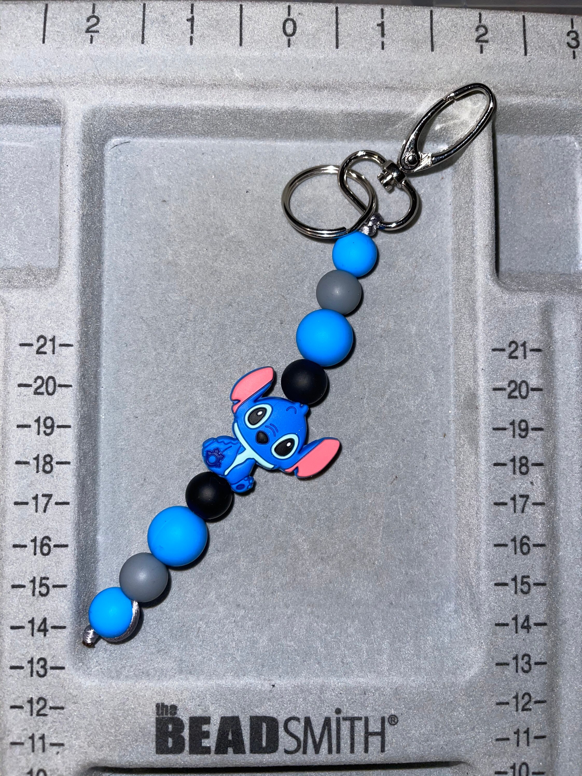 Stitch Keychain Etsy