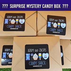 Limited Edition 2 pound Candy Box | Surprise Snack and Candy Mystery Box | Surprise Mystery Snack Box | Candy Gift Box | Free Shipping