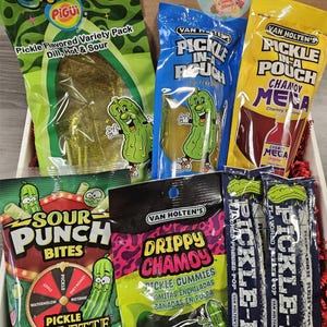 Pickle Lovers Snack Box | Pickle Gift Box | Emotional Pickle | Pickle Snack Box | Pickle Theme Gift | Big Box of Pickles | Big Papa Pickle