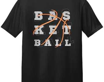 Camiseta de baloncesto / Camiseta de aficionado al baloncesto, Camiseta de aficionado al día del partido / Camiseta de mamá del baloncesto, Camiseta de jugador de baloncesto / Día del partido de baloncesto / Vibraciones del día del partido