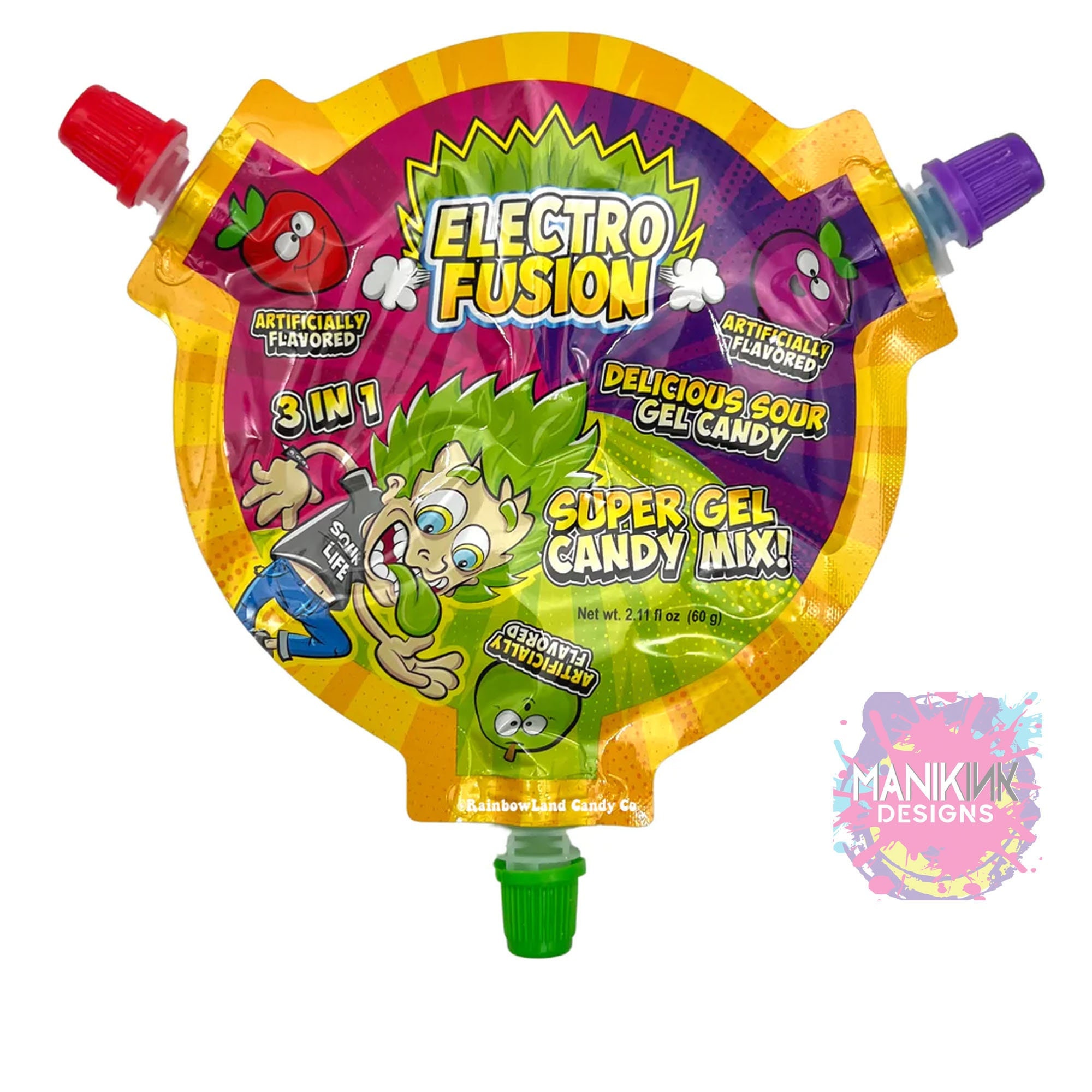 toxic waste™ slime licker squeeze sour candy 2.47oz