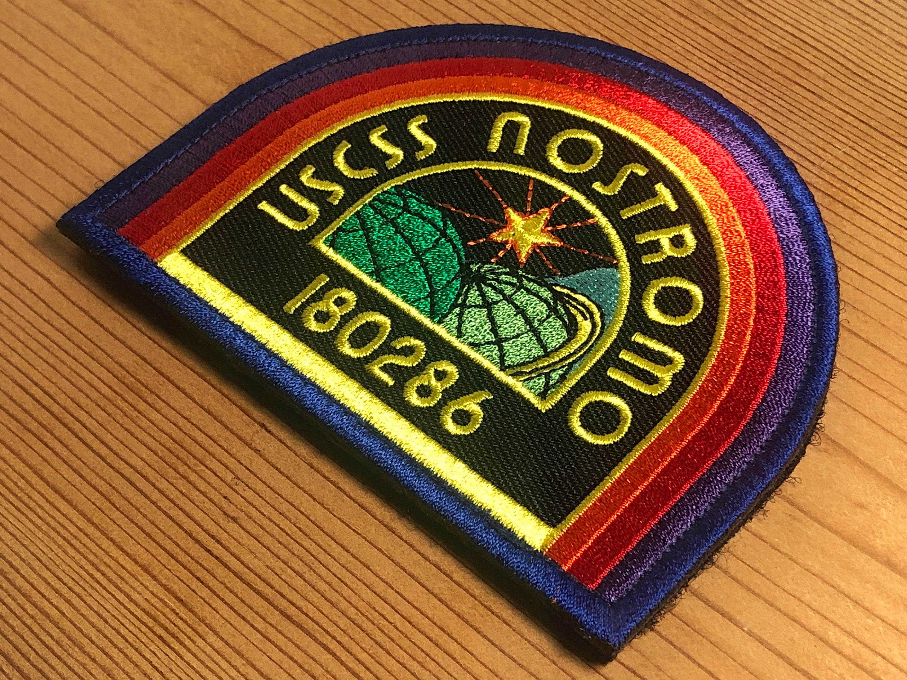 USCSS NOSTROMO 180286 Patch Morale Cargo Ship Vehicle Officer Alien Y…