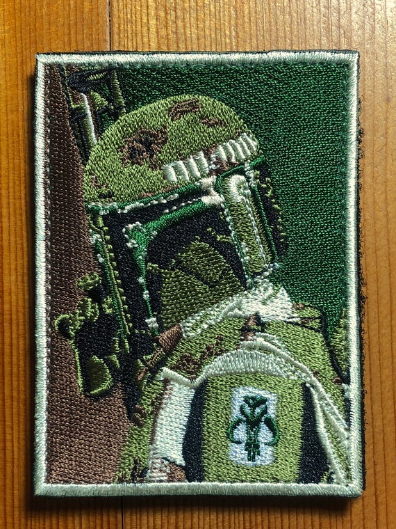 Boba Fett Death Card Morale Patch Tactical Outfitters Star Wars 