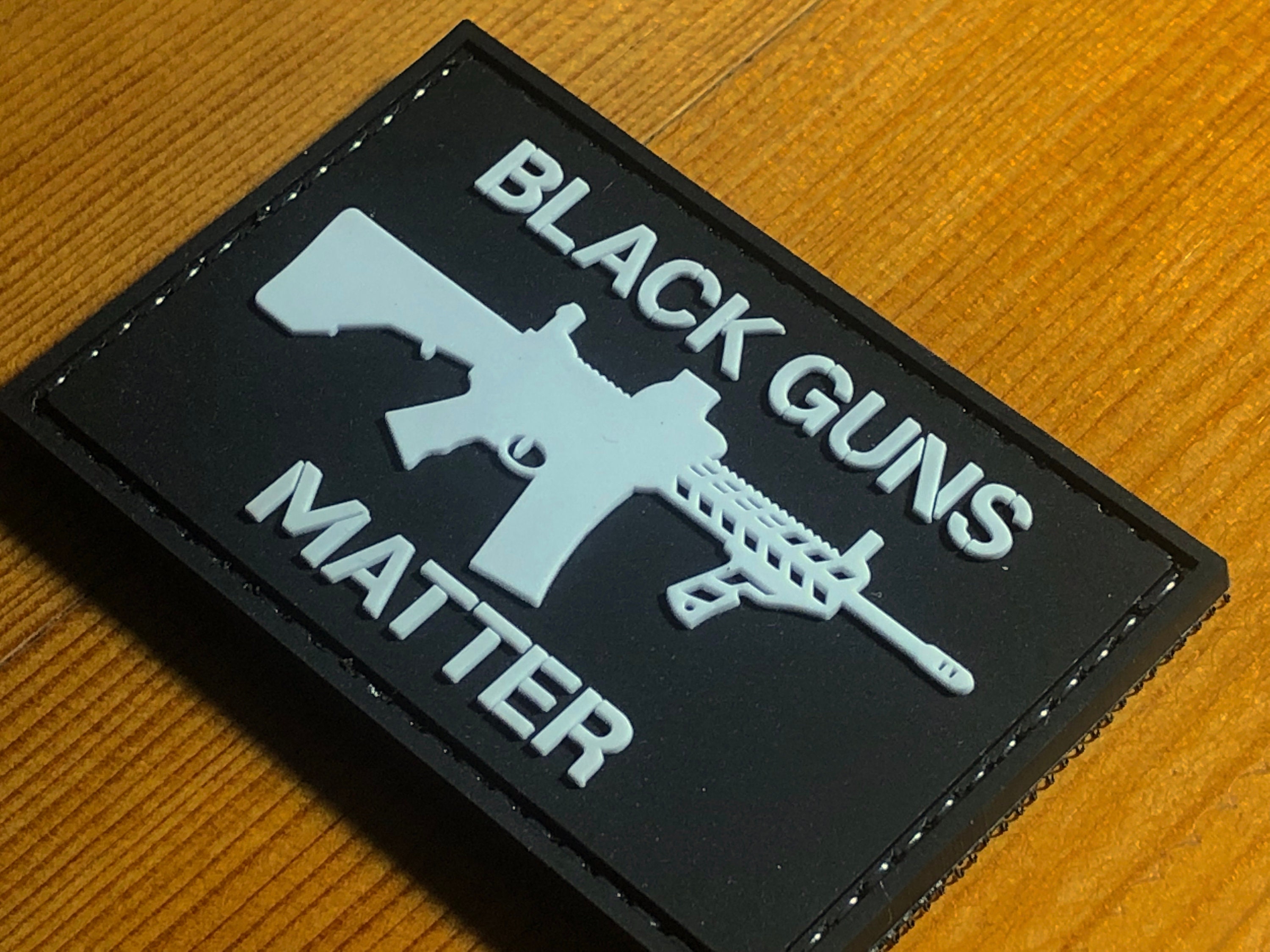 HOOK & LOOP BLACK GUNS MATTER COLLECTIBLE MORALE patch wholesale prices
