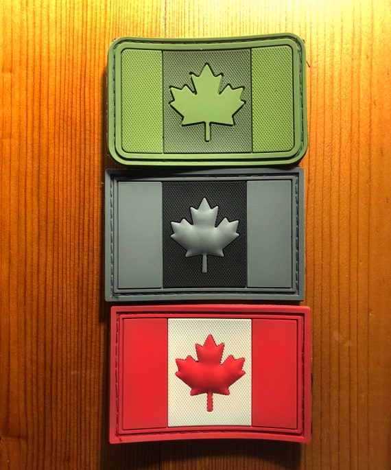 Canada Red Maple flag 3D PVC Patch 