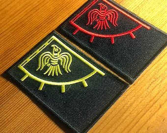 IN ODIN WE TRUST Viking God Wolf Til Valhall Embroidered Sew Iron on