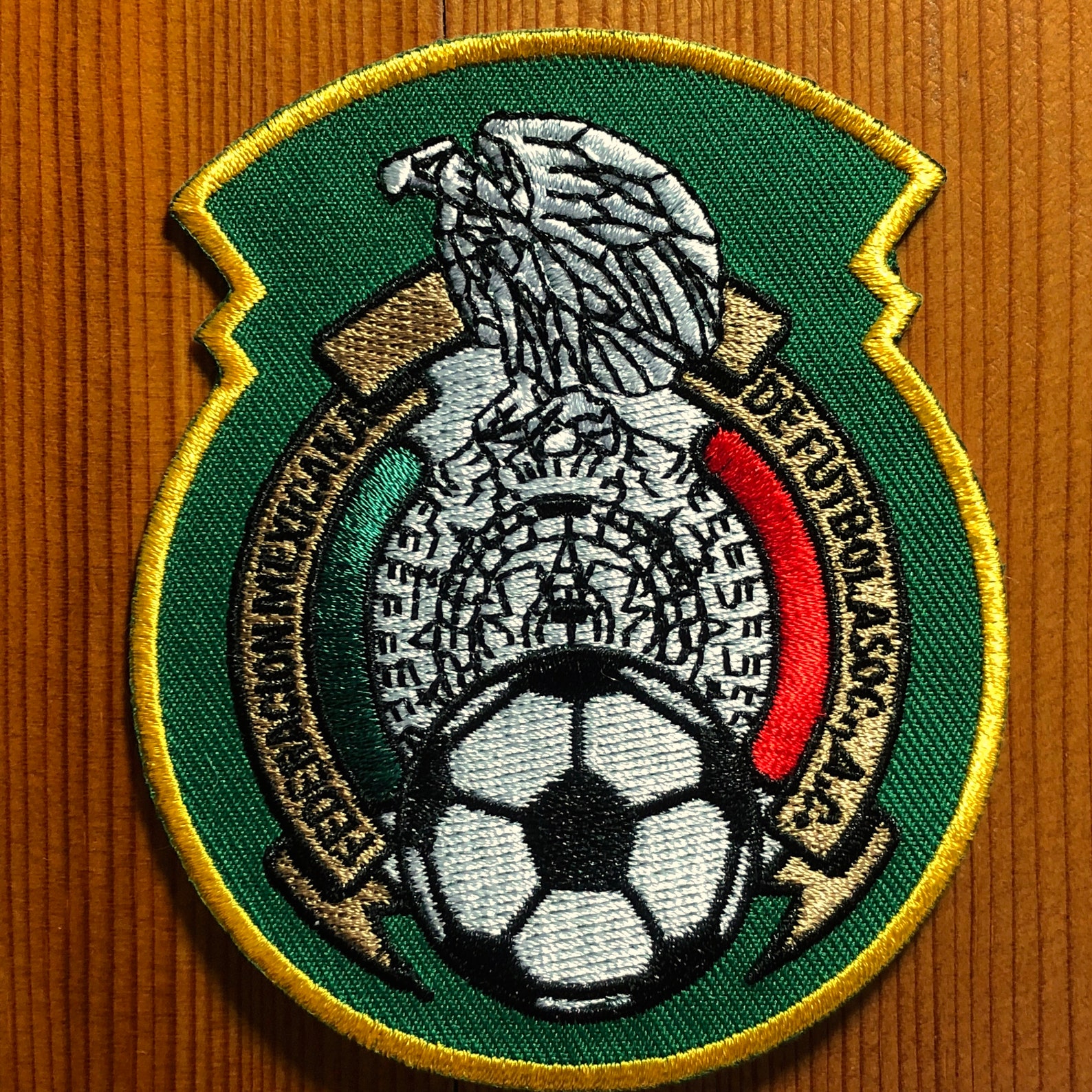 Mexico Football Soccer Jersey Embroidery Patch Logo Mexican - Etsy
