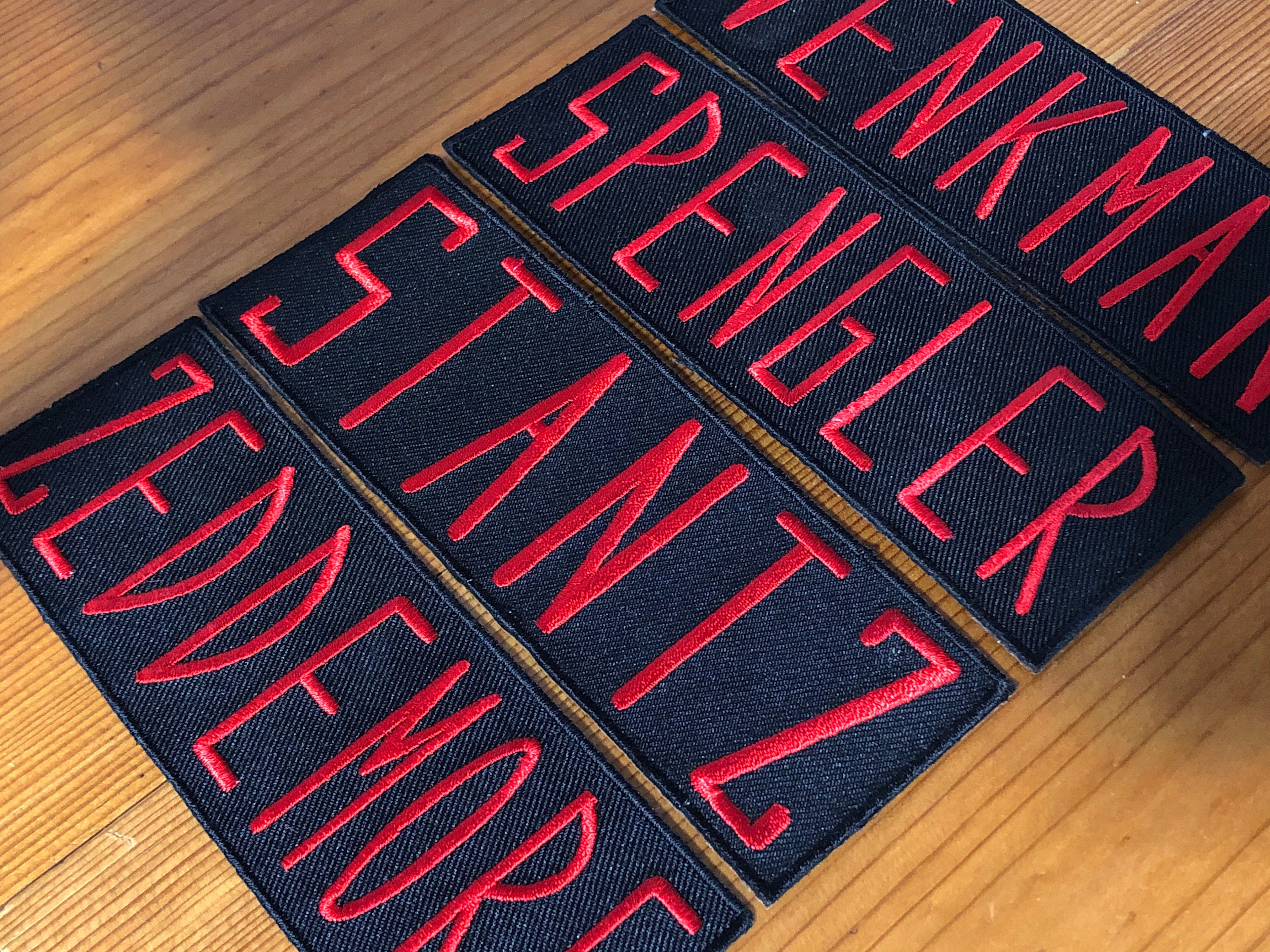 KLORIZ Ghostbuster Spengler Name Tag Iron-On Patch - Halloween Cosplay Applique Accessories (2 Pack)