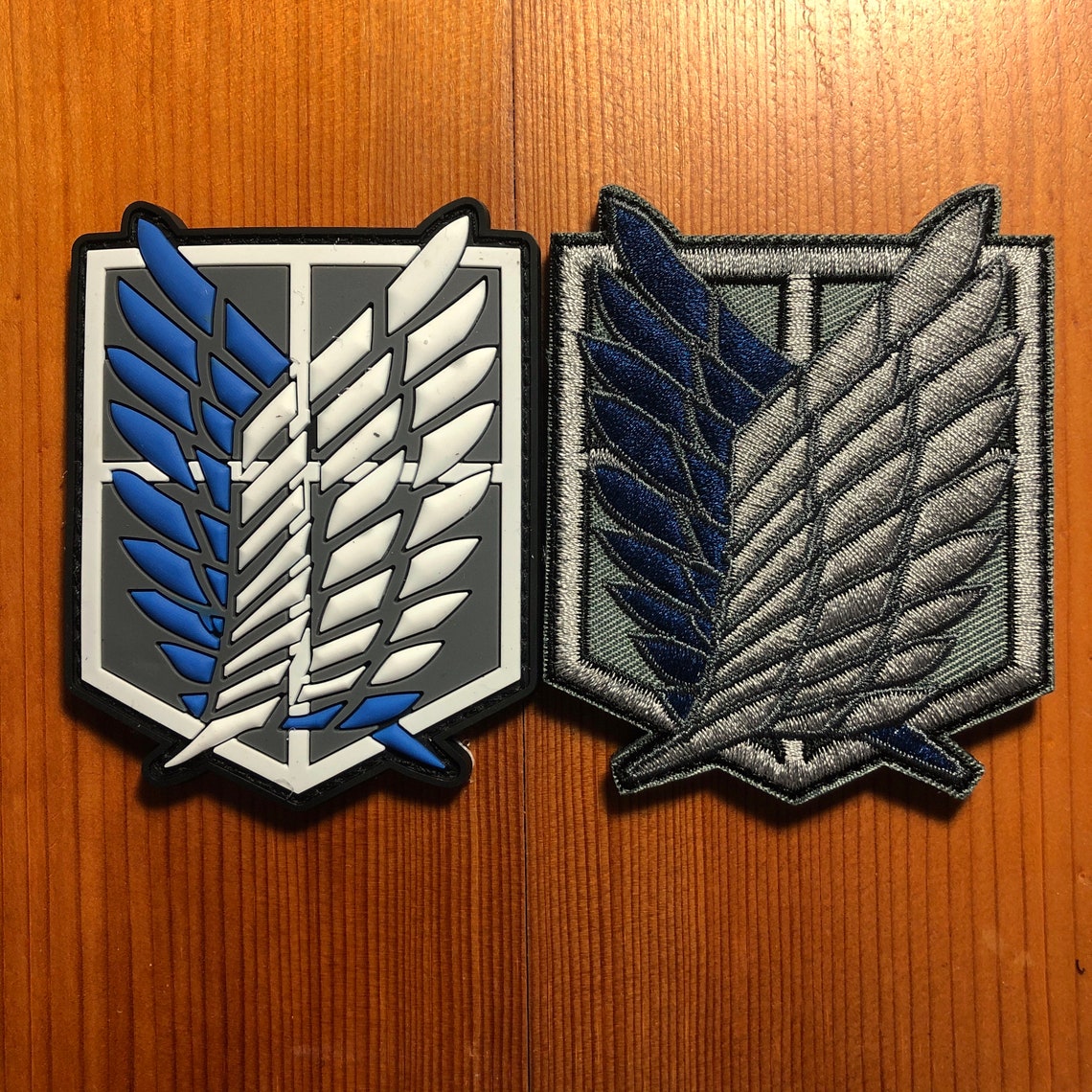 Pvc Attack On Titan Wings Patch Morale Scouting Legion Costume | Etsy