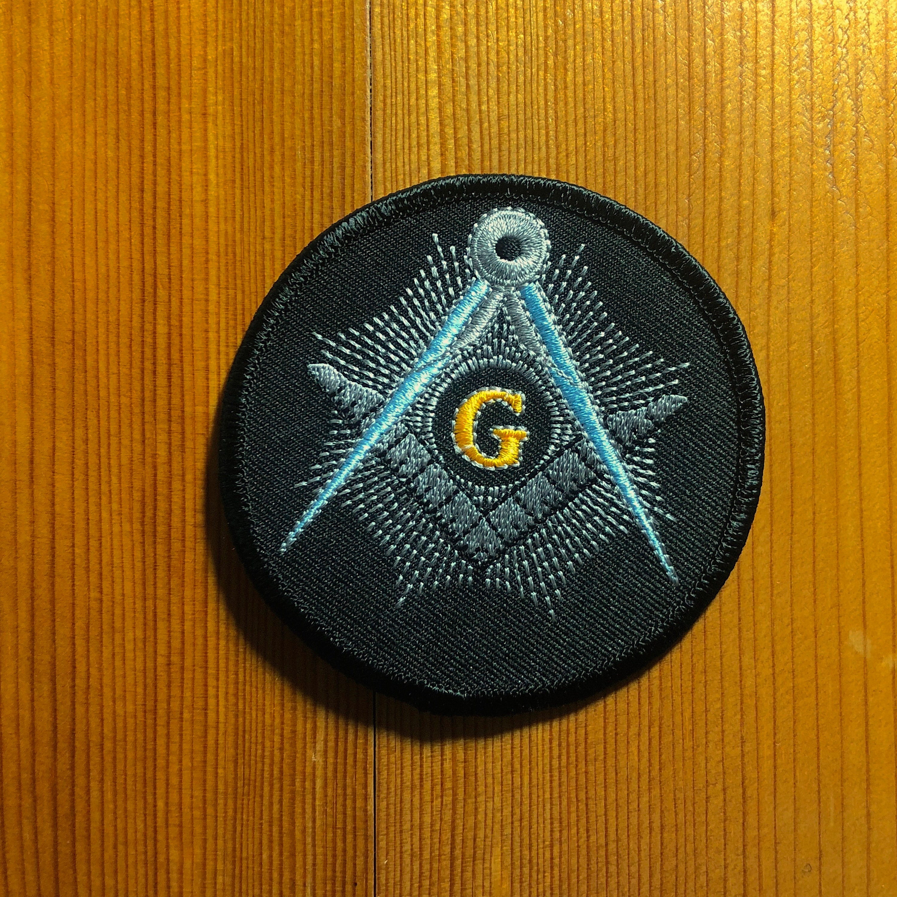 Freemason Embroidery Patch Free Mason Masonic Masonry Master