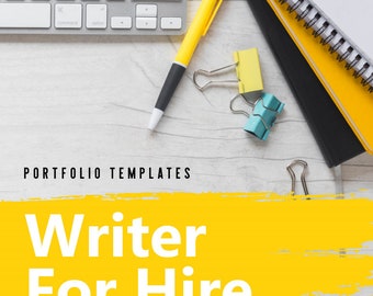 Freelance Writer Portfolio Templates | Writing Samples | 2024 | Work From Home Tools | Copywriter | Blogger | Content Writer | Get Hired