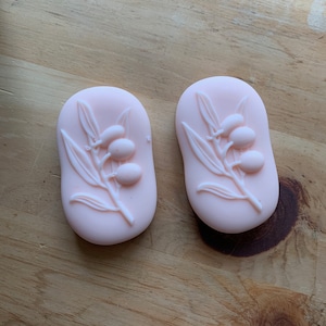 Homemade Small Decorative Flower Soap bars